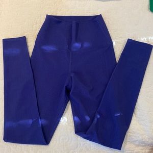 Beach Riot Blueish/Purple sparkle leggings